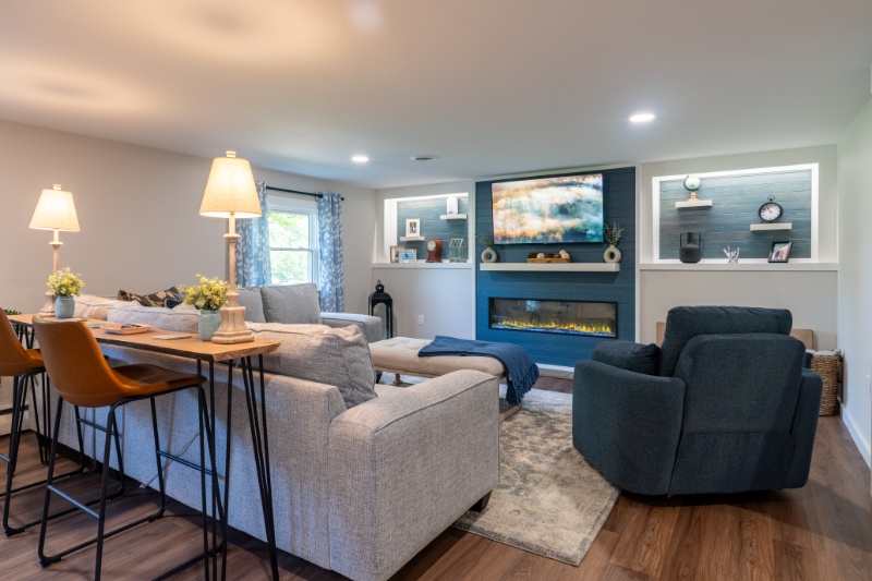 Renovated living space